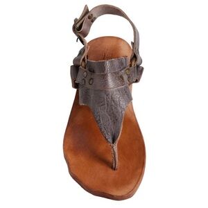 Bed Stu Callista Sandals Leather For Women Alkaline
